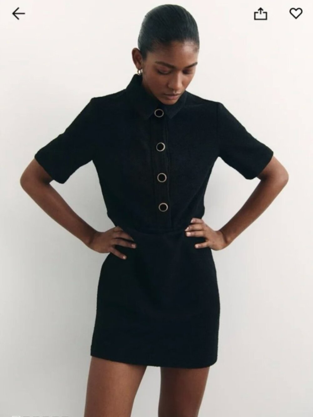 H&M Boucle Dress size S